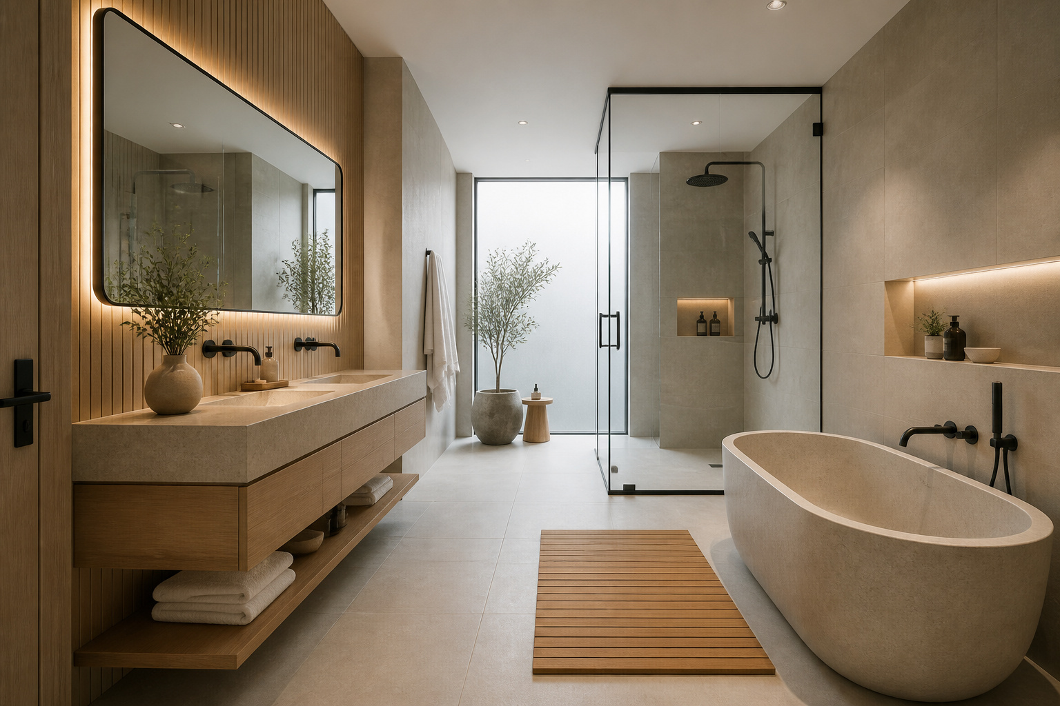 16 Modern Bathroom Decor Ideas That Transform Your Space - Decor Swag
